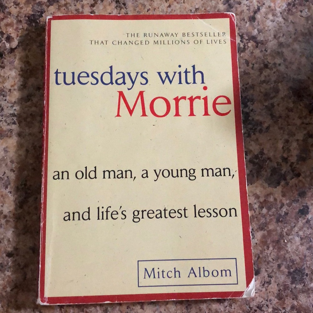 Tuesdays with Morris paperback by Mitch Albom